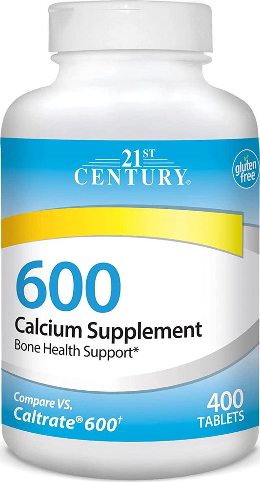 21st Century Calcium Supplement, 600 mg, 400 Count