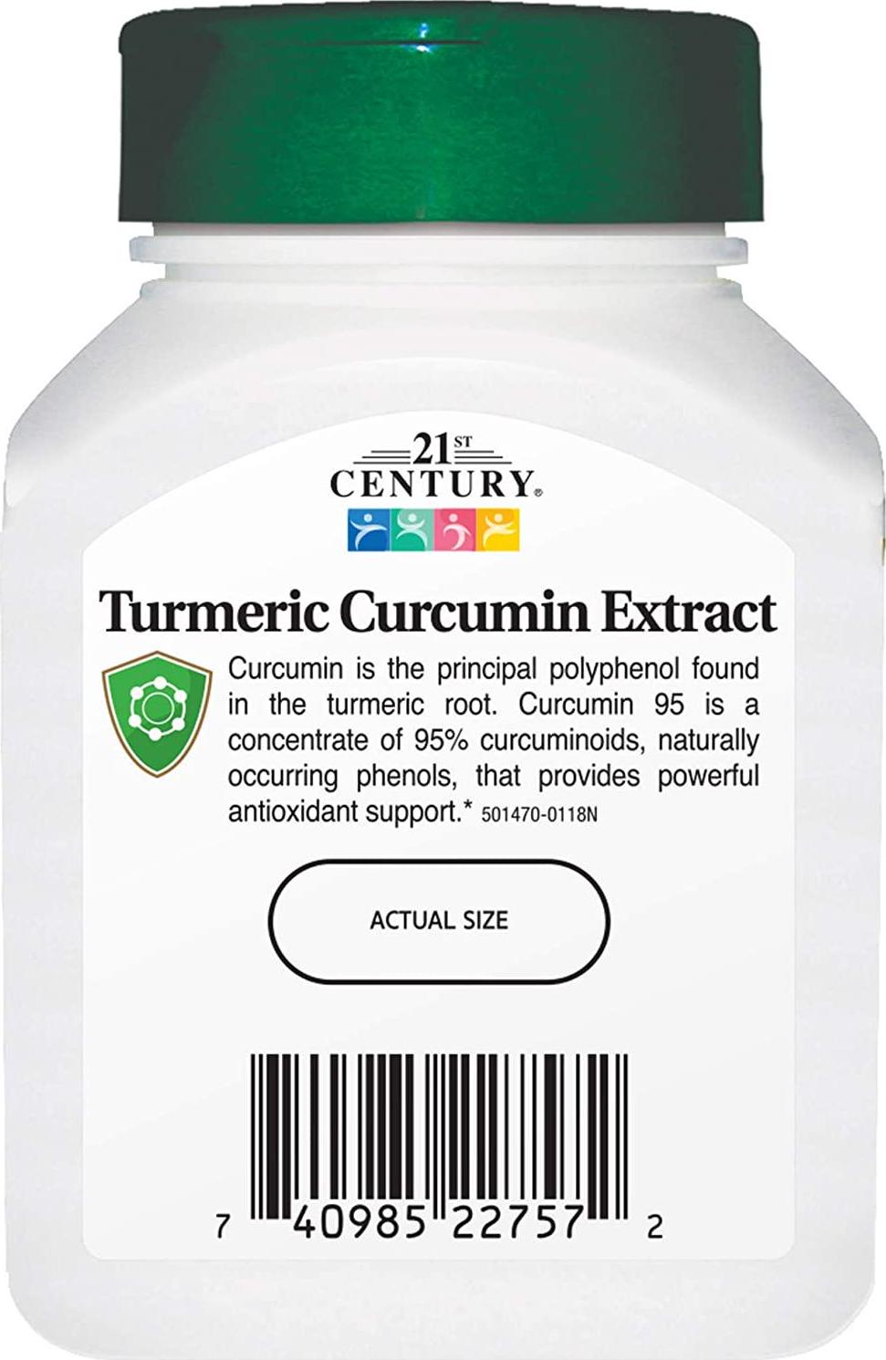 21st Century Curcumin 95 Herbal Supplements, 45 Count