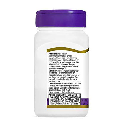 21st Century DHEA 25 mg Capsules, 90 Count