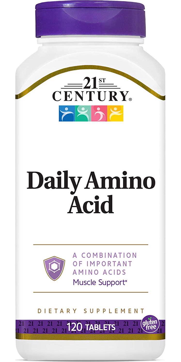 21st Century Daily Amino Acid Tablets, 120 Count
