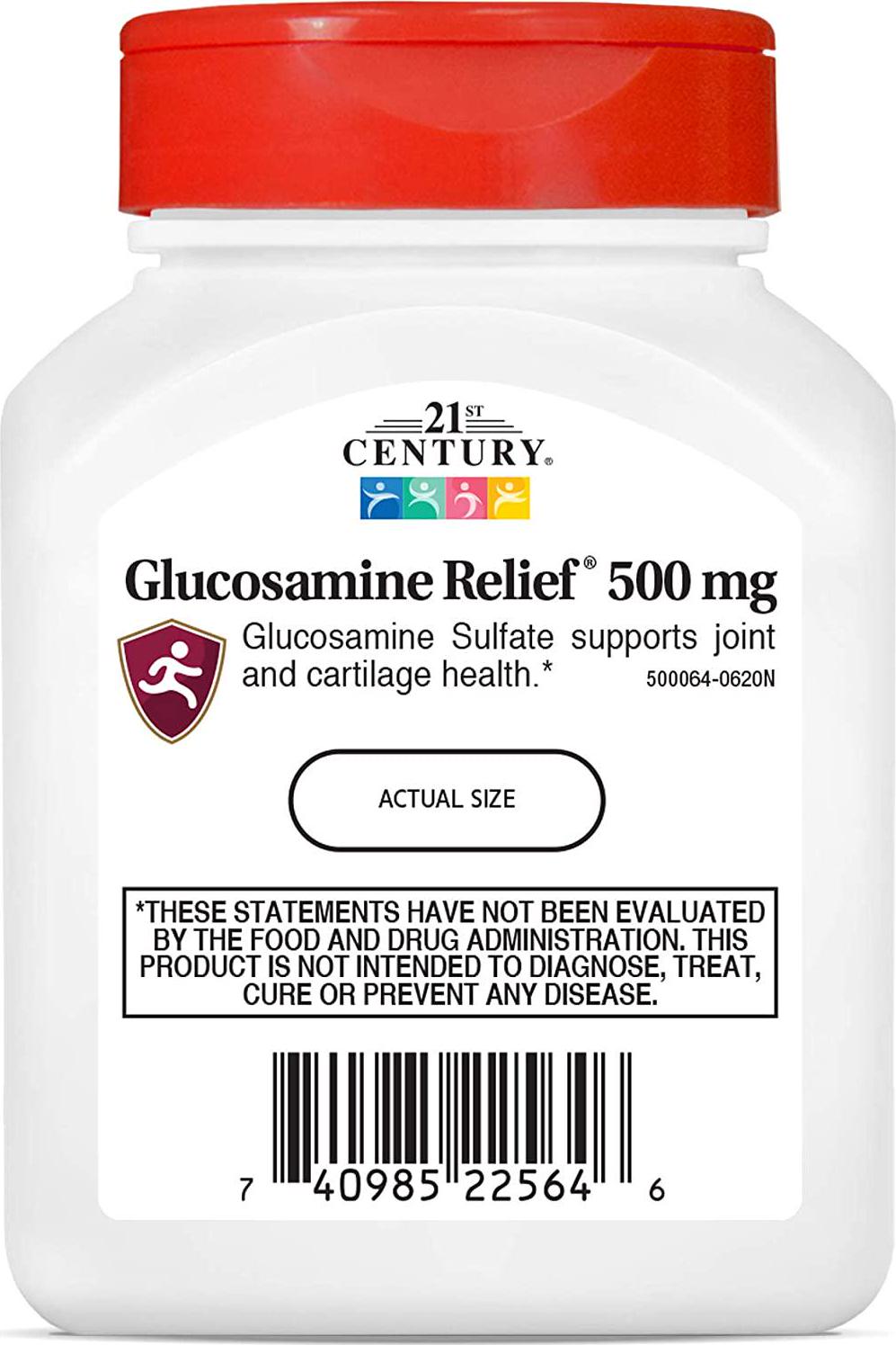 21st Century Glucosamine Chondroitin 500/400mg - Double Strength, cp 60 Count