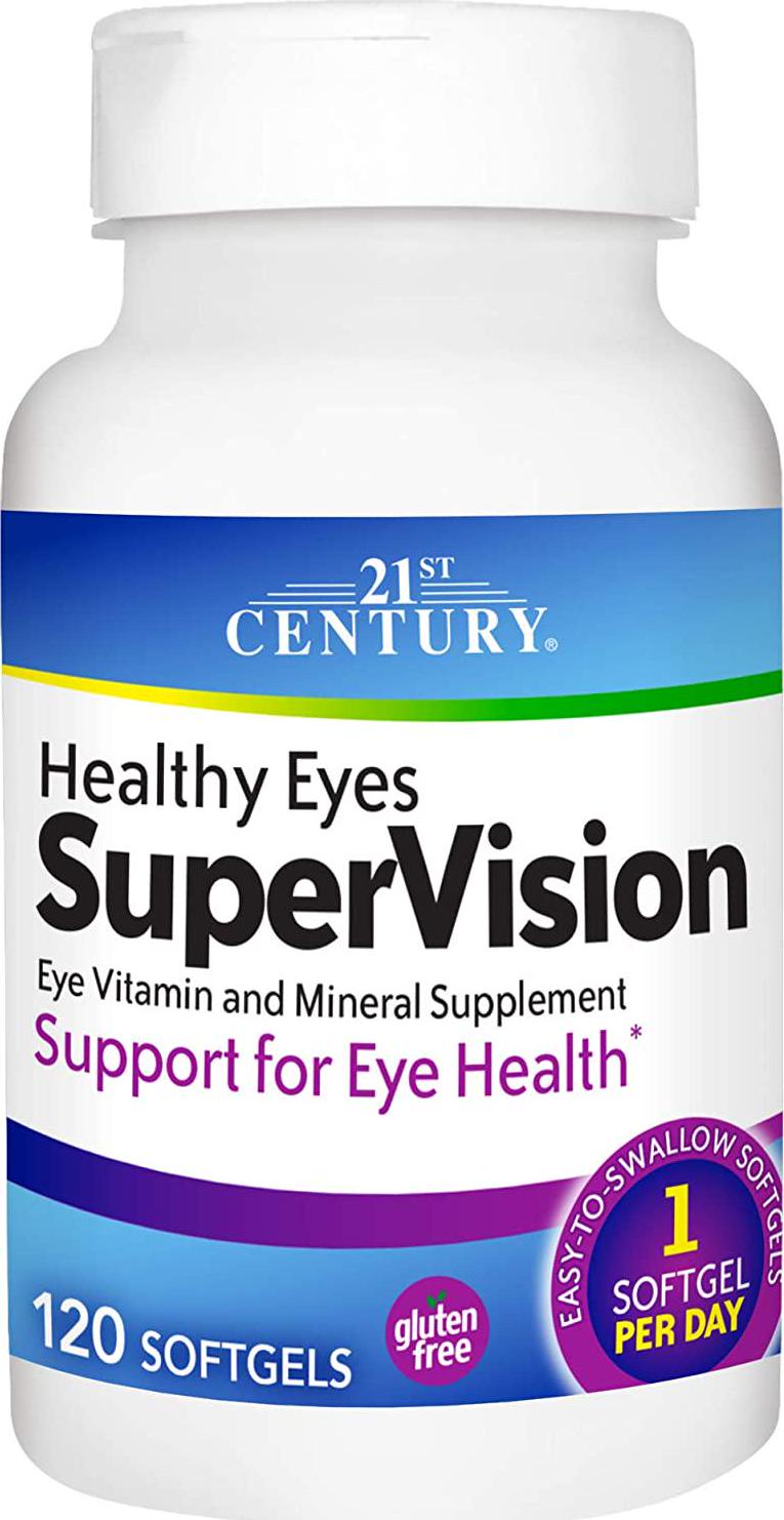 21st Century Healthy Eyes SuperVision Softgels, 120 Count