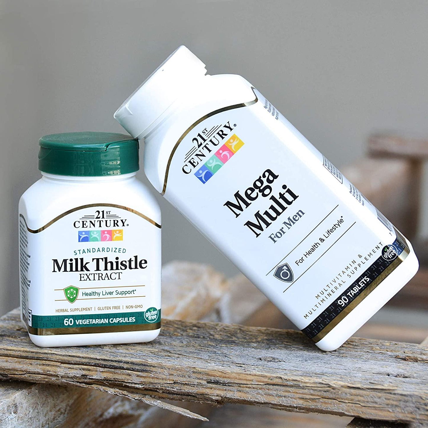 21st Century Milk Thistle Extract Veg Capsules, 60 Count