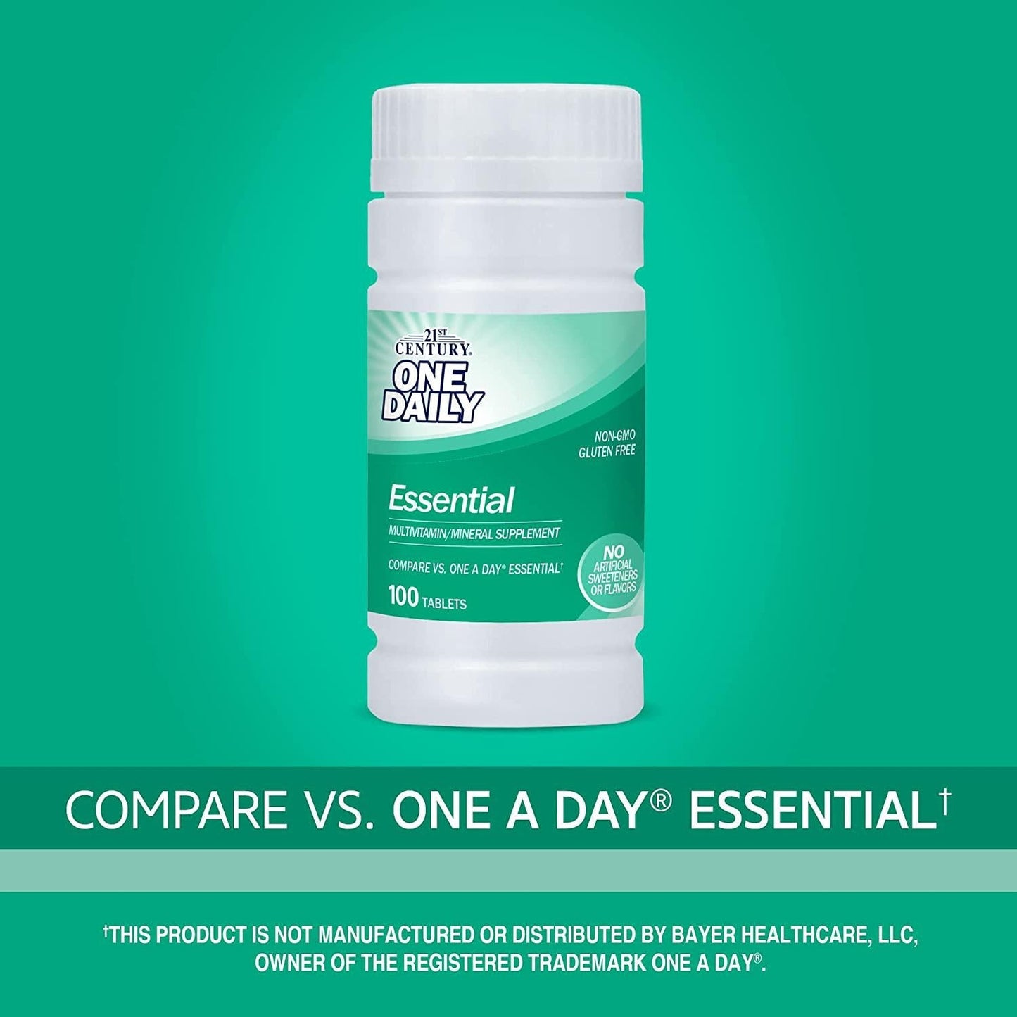 21st Century One Daily Essential Tablets, 100 Count