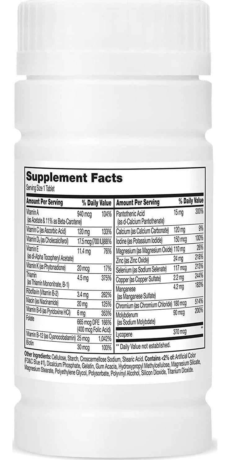 21st Century One Daily Men's 50+ Tablets, 100 Count