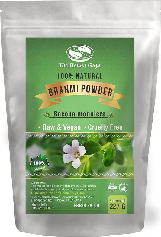 227 Grams / 0.5 LB / 08 Oz Brahmi Powder/Bacopa Monnieri, 100% Pure and natural. Food grade hair conditioning and supplements.