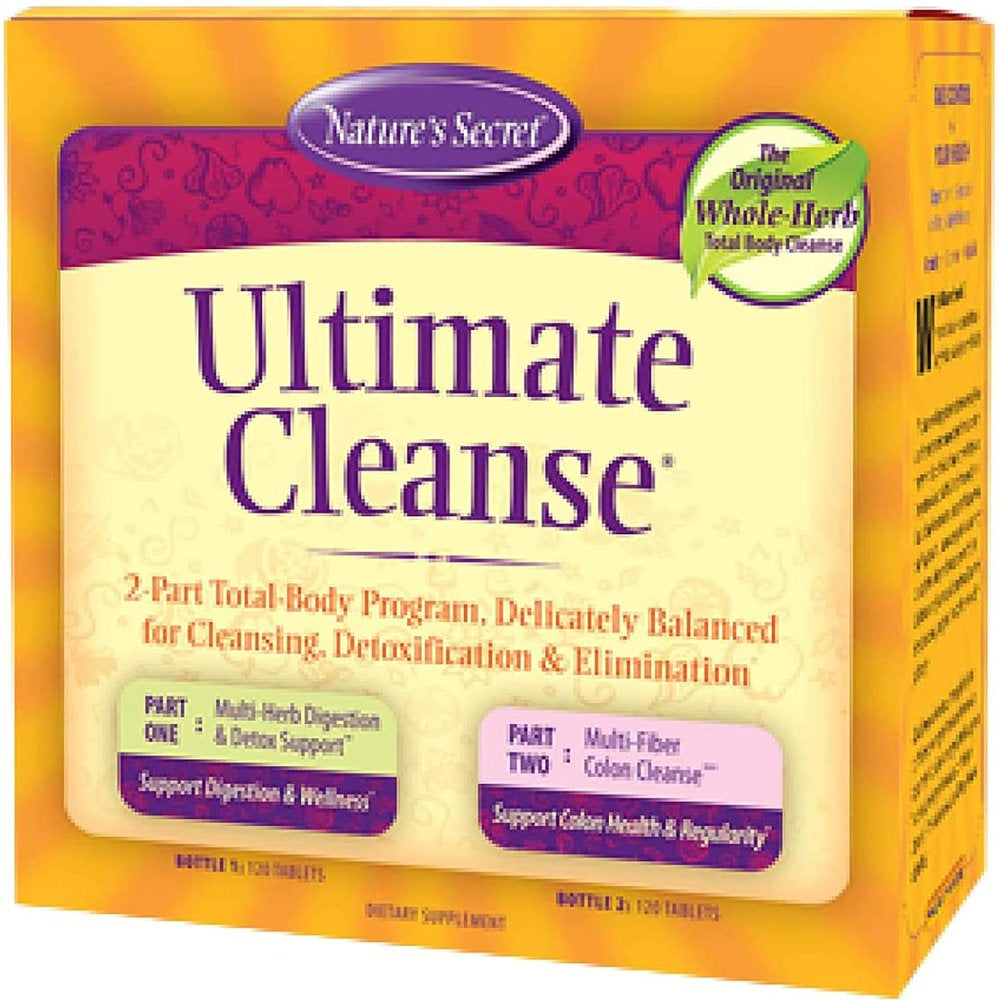 Nature'S Secret Ultimate Cleanse Kit 120 Tablets