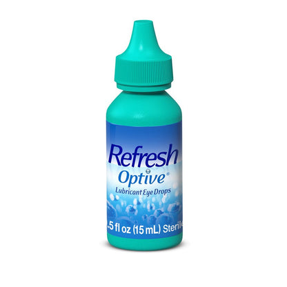 Refresh Optive Lubricant Eye Drops Preserved Tears, 15 Ml