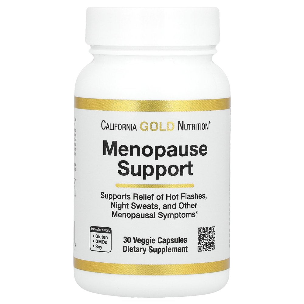 California Gold Nutrition Menopause Support, 30 Veggie Capsules