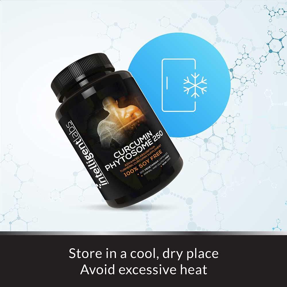 250MG Meriva Curcumin Phytosome, 2900% Better Absorbed Than Ordinary Turmeric Curcumin 100% Soy Free, 120 Capsules Per Bottle, Tumeric Curcumin Phytosome Complex