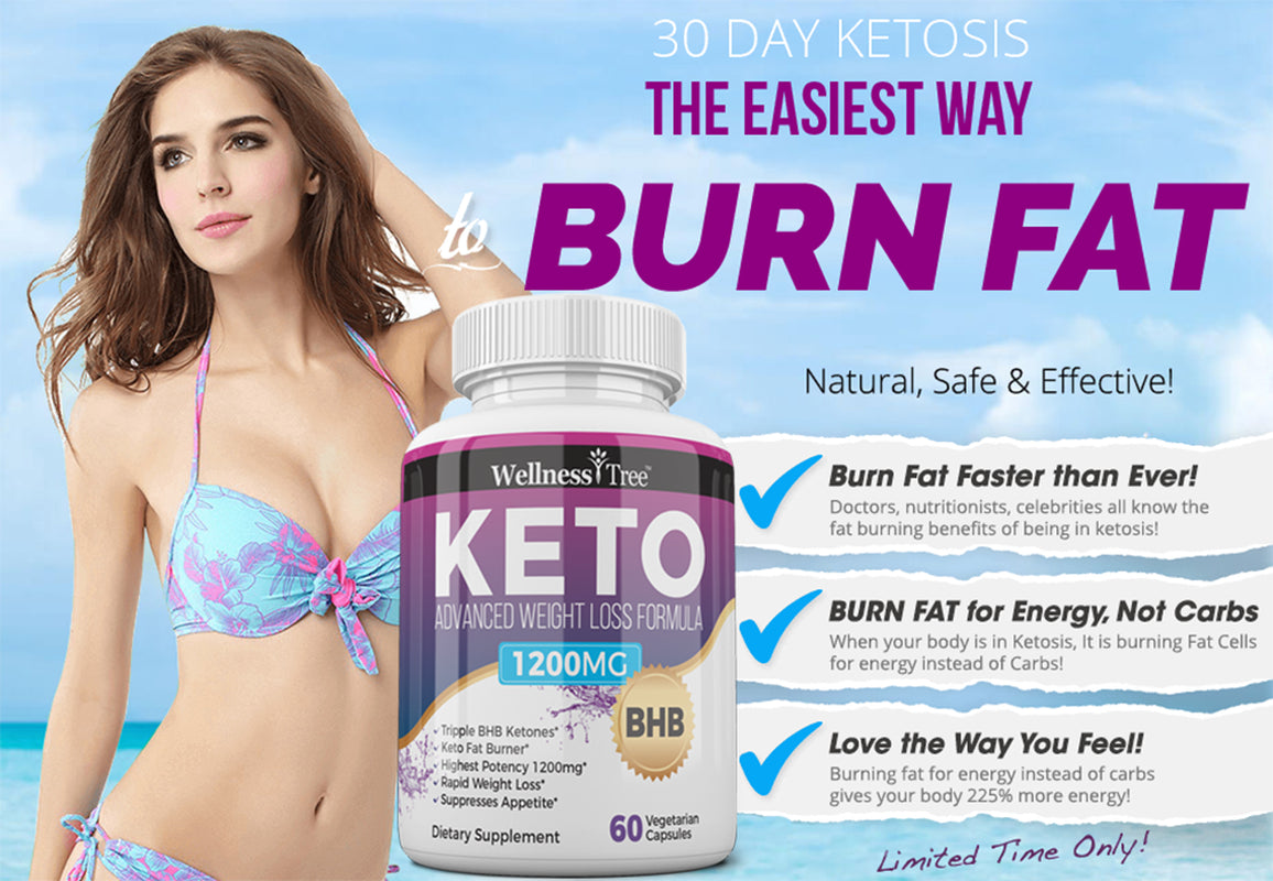 (3 Pack) Keto Diet Pills - Max Strength 1200Mg, Utilize Fat for Energy with Ketosis - Boost Energy & Focus, Manage Cravings, Support Metabolism - Keto BHB Supplement for Women and Men - Nutricity.com.au