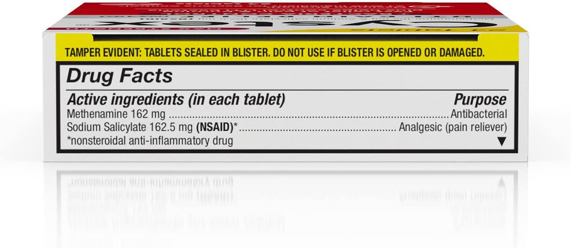 Cystex UTI Pain Relief, Maximum Strength Urinary Tract Infection Treatment, Relieves Pain & Urgency of Urinating, 48 Ct
