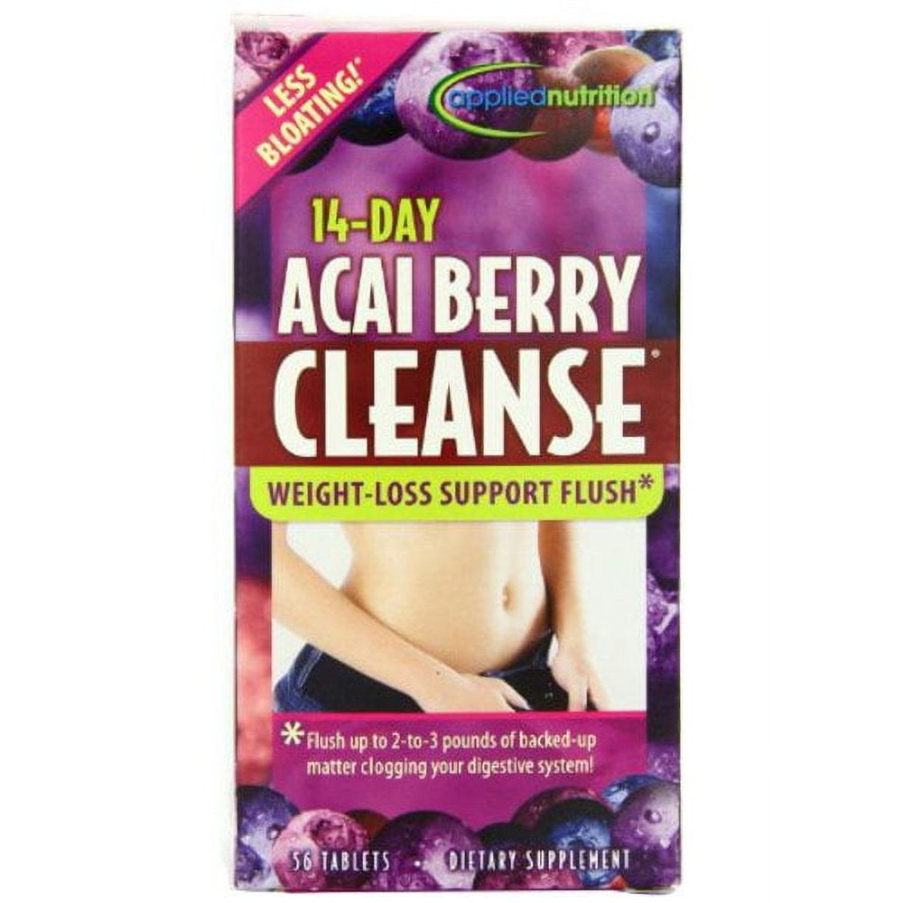 Applied Nutrition 14-Day Acai Berry Cleanse 56-Count Bottle