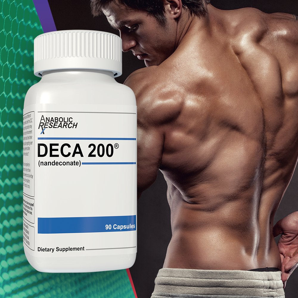 Anabolic Research Deca 200 - Supplement for Muscle Recovery and Joint Protection for Men and Women - 270 Capsules