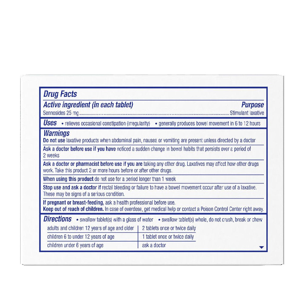 Ex-Lax Maximum Strength Stimulant Laxative Constipation Relief Pills for Occasional Constipation - 48 Count