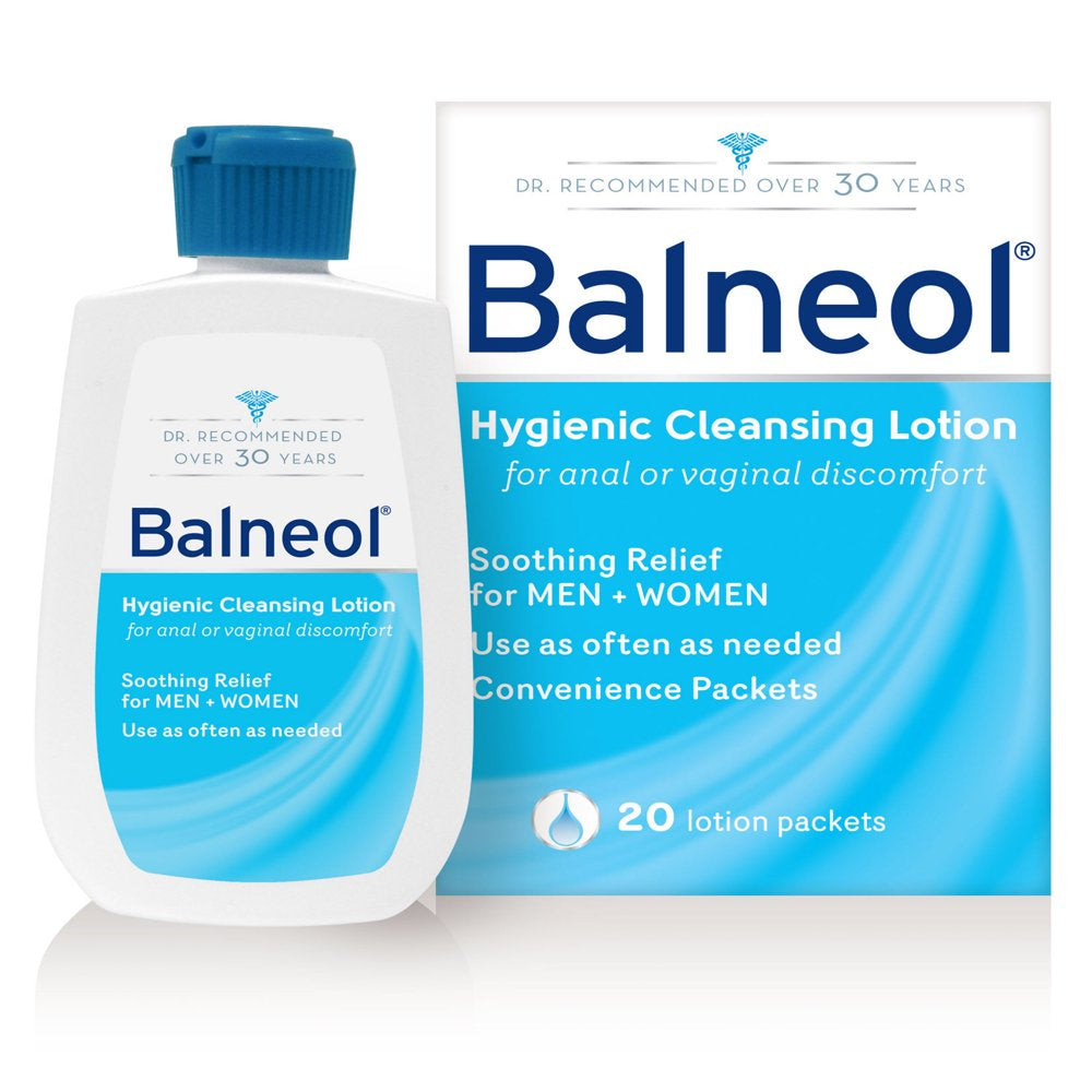 Balneol Hygienic Cleansing Lotion, Moisturize and Balance Ph, 3 Fl Oz