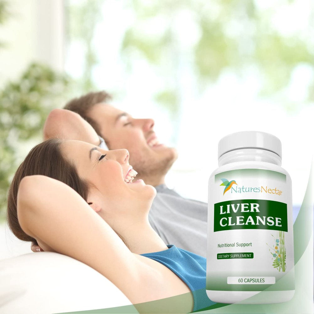 Liver Cleanse & Liver Detox Support Supplement - This Liver Detoxifier & Regenerator Formula Can Help Repair an Active Liver plus Aid in the Rescue of a Fatty Liver-Liver Support Supplements