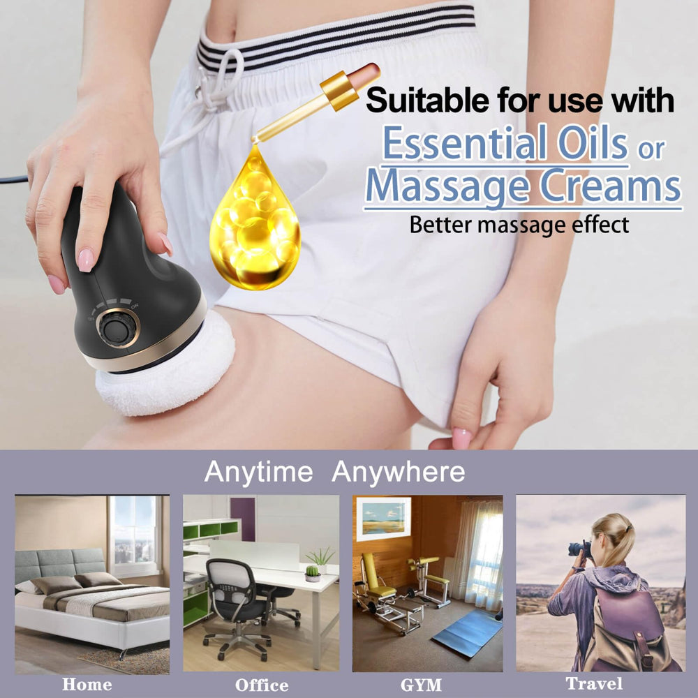 DS SAVORING 3-In-1 Body Sculpting Machine - Cellulite Remover, Fat Burning, Lymphatic Massage | Ideal for Stomach, Belly, Legs, Arms, Thighs & Butts