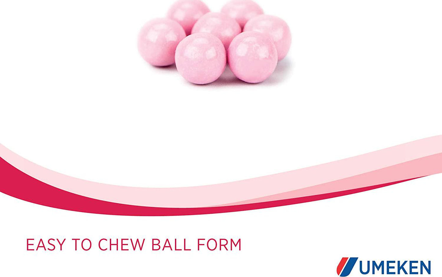 2X Umeken Pomegranate Zakuro Ball EX- Concentrated Pomegranate Extract, Natural Vitamins, Minerals, Citric Acids, and Tannins. Chewable. Made in Japan. About a 4 Month Supply.