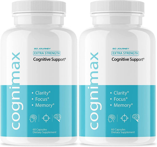 (2 Pack) Cognimax Nootropic Brain Supplements (120 Capsules) - Nutricity.com.au