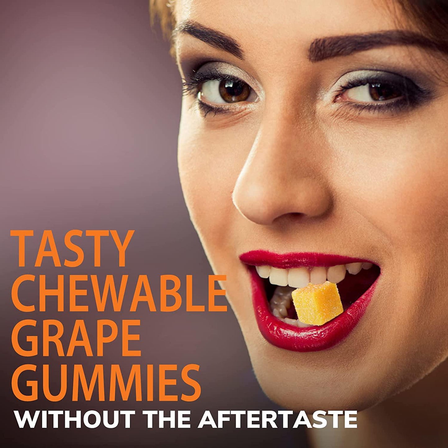 2 Pack Iron Gummies for Women and Men | Turmeric, Vitamin C, Folic and Vitamin B Complex, 25mg Iron Supplement for Iron Deficiency and Boost Hemoglobin - Vegan, Anti-inflammatory, Grape Flavor, 120 Count