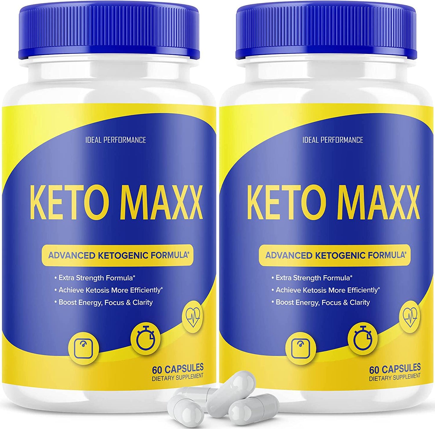 (2 Pack) Keto Maxx Ketomaxx Pills Keto Max Advanced Formula Blend (120 Capsules) - Nutricity.com.au
