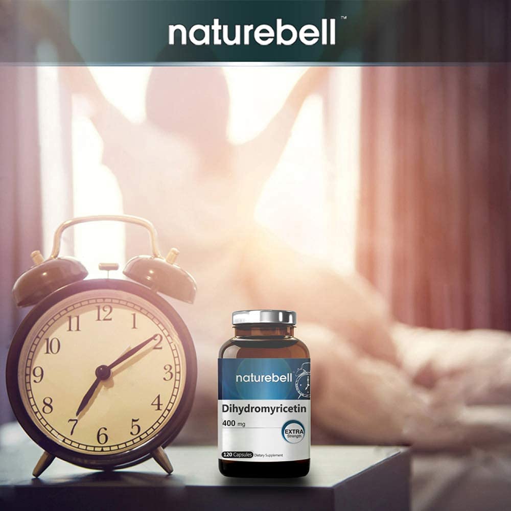 2 Pack NatureBell Dihydromyricetin DHM as Hovenia Dulcis Extract 400mg, 120 Capsules, Alcohol Consumption Support Supplement, No GMOs