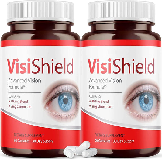 (2 Pack) Official VisiShield Advanced Formula, 2 Bottle Package