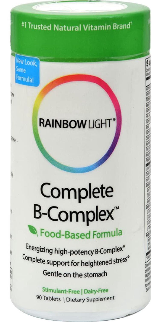 2 Pack of Rainbow Light Complete B-Complex - 90 Tablets