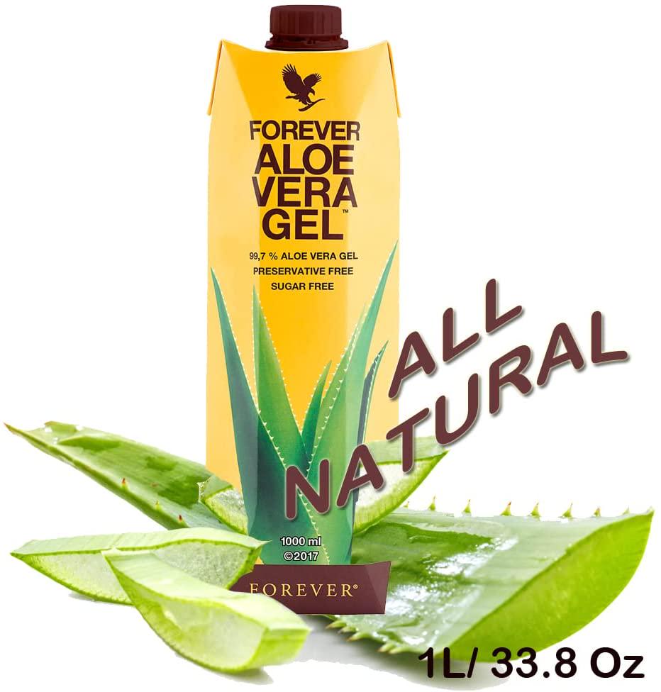 2 pack Aloe Vera Gel Drink immune system and Supports healthy digestion New