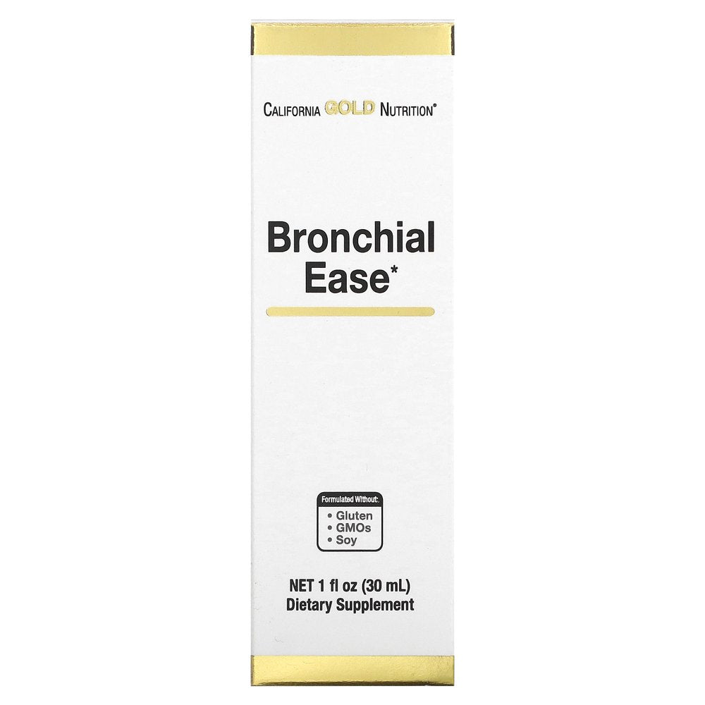 California Gold Nutrition Bronchial Ease, 1 Fl Oz (30 Ml)