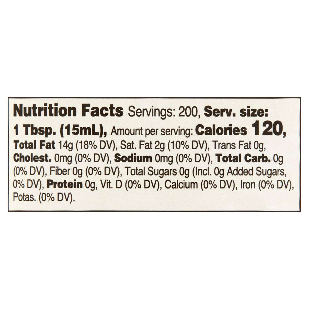 Great Value Classic Olive Oil for Cooking 101 Fl. Oz.