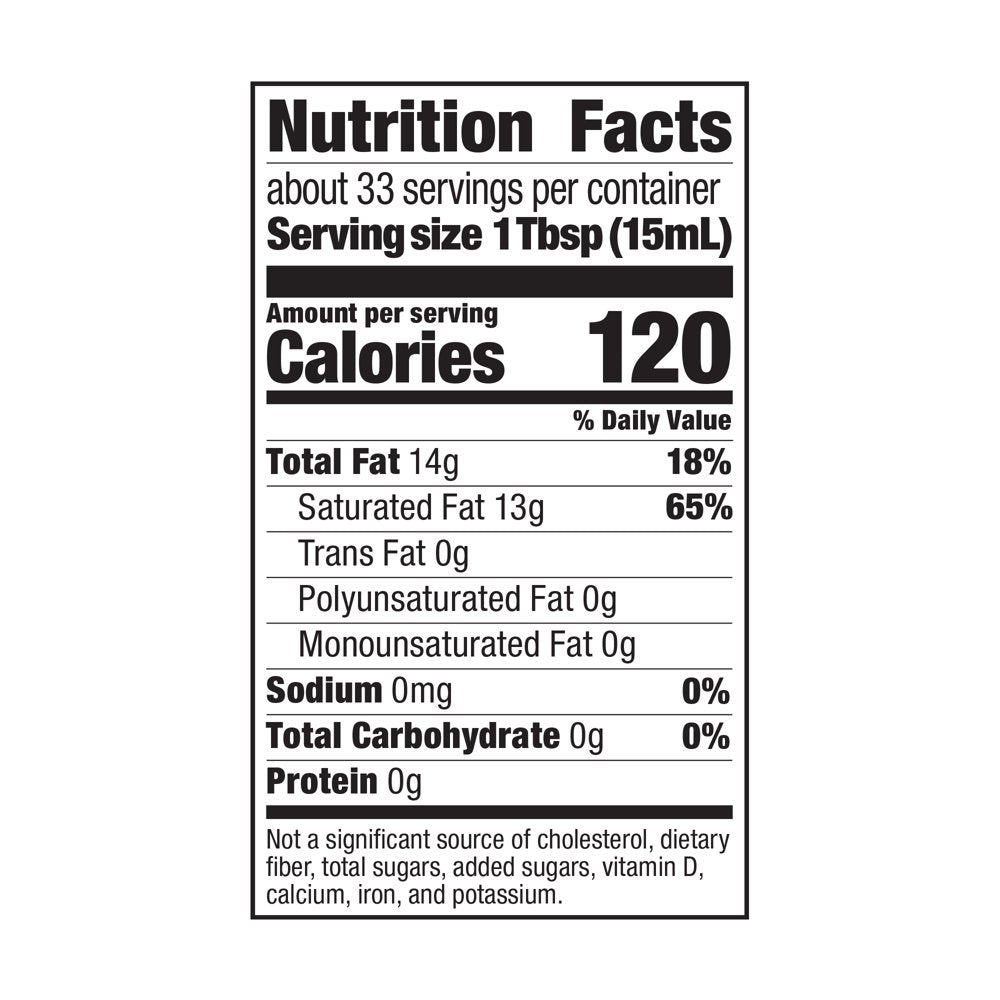 Betterbody Foods Organic Coconut MCT Oil, 500 Ml Bottle