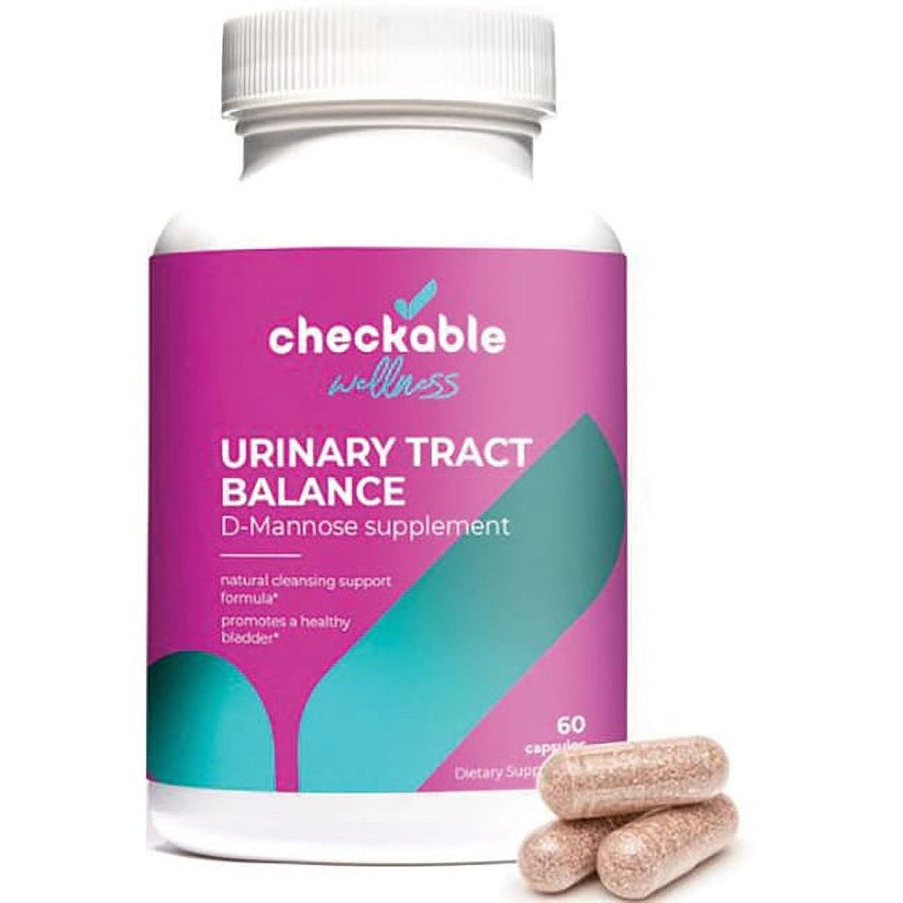Checkable Wellness Urinary Tract Balance - D-Mannose 60 Caps