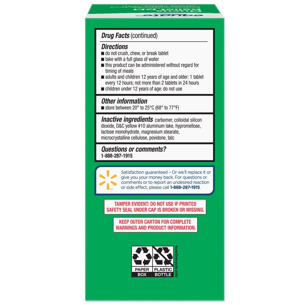 Equate Maximum Strength Mucus Relief DM, Cough Suppressant, Expectorant, Tablets, 28 Count