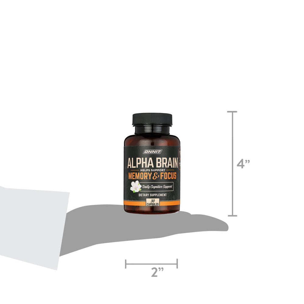 Alpha Brain, Memory & Focus, 30 Capsules, Onnit