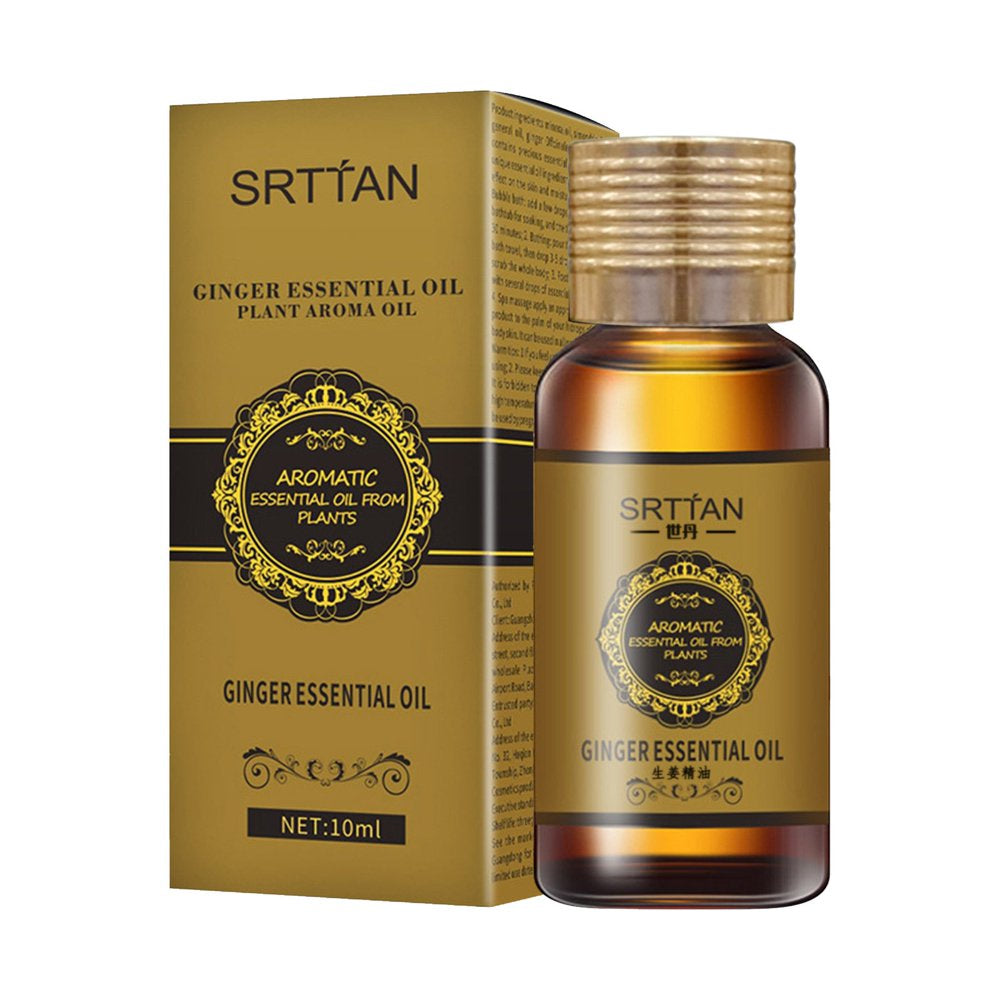 Dealovy Slimming Ginger Oil Belly Ginger Oil Ginger Oil Belly Button Slimming Stomach Massage Oil -Cellulite Massage Oil Ginger Massage Oil 10Ml