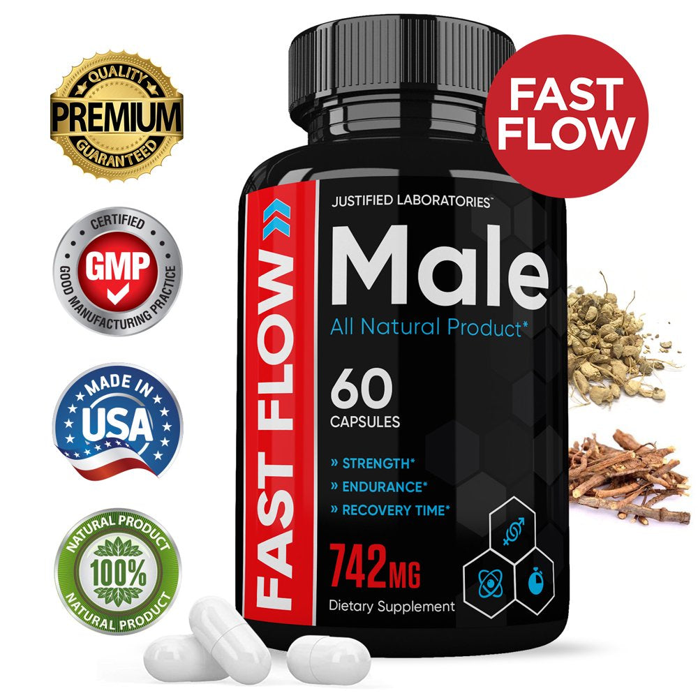 Fast Flow Men’S Health Supplement 1484Mg 60 Capsules