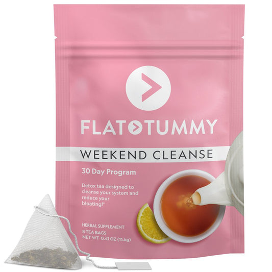 Colon Cleanse Detox by Flat Tummy Tea - 2-Day Detox & Cleanse - Dietary Supplement