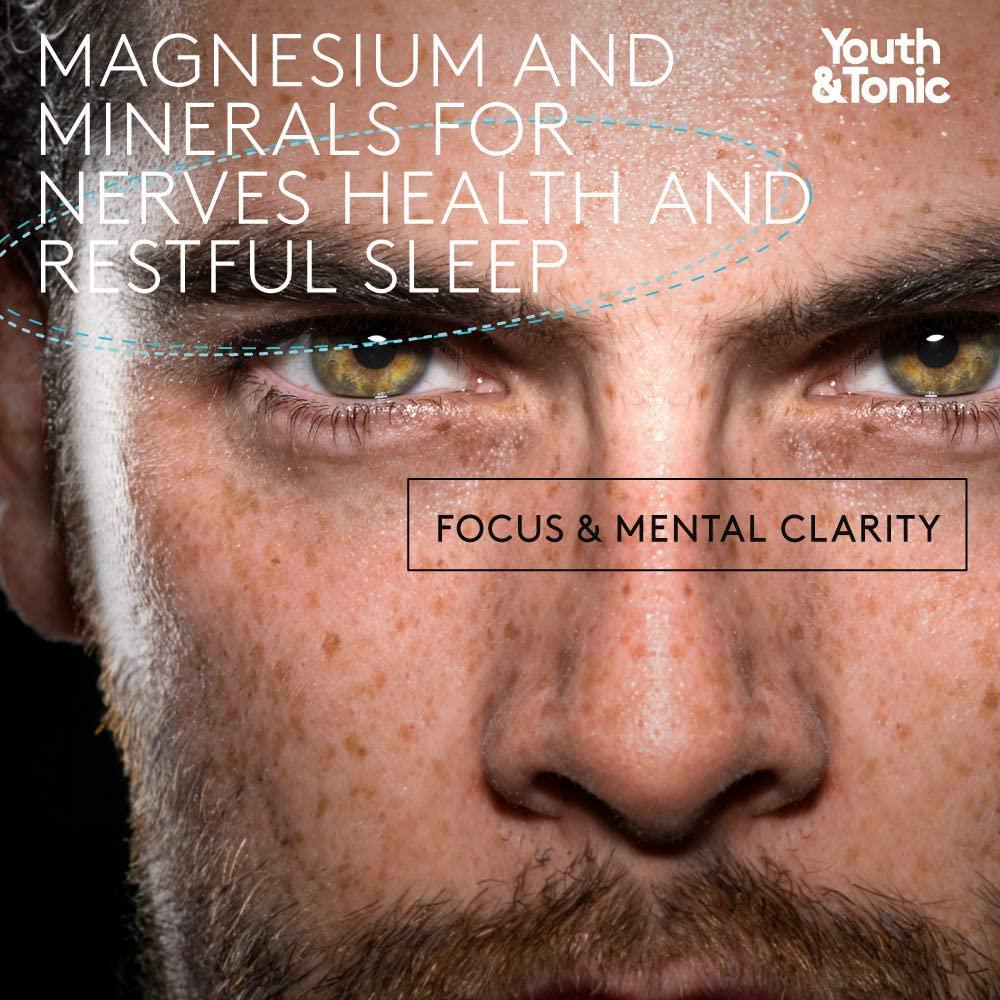 2pk| High Absorption Magnesium Complex + Electrolytes Pills - Mag Minerals Vitamins | Premium Magnesium Citrate Oxide Supplement for Leg Cramps Sore Muscle Bone Support Endurance Recovery Nerve Health