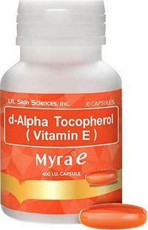 30 Capsules Myra E 400 IU Vitamin E