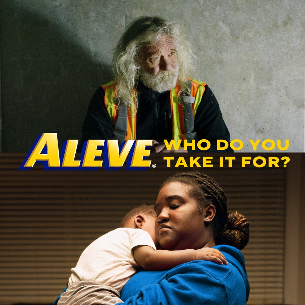 Aleve Caplets Naproxen Sodium Pain Reliever, 50 Count