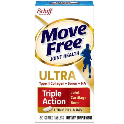 Move Free Ultra Triple Action Joint Supplement, 30 Coated Tablets ( Pack of 2)