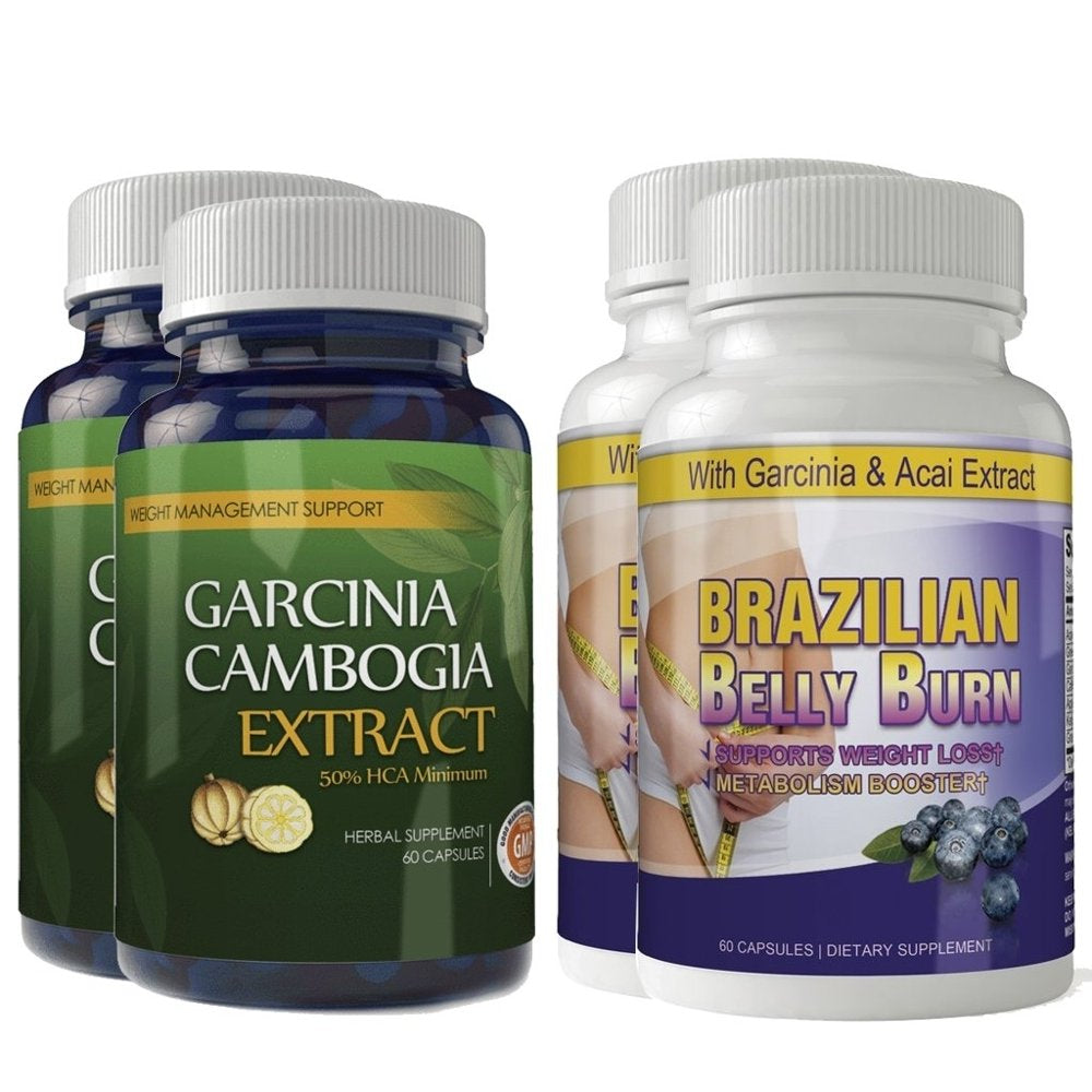 Garcinia Cambogia and Brazilian Belly Burn Combo Pack