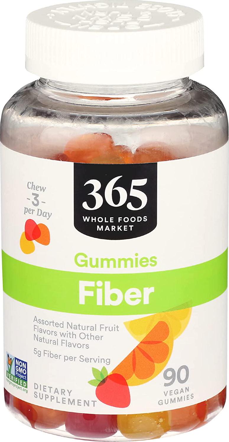365 by Whole Foods Market, Fiber Gummy, 90 Count