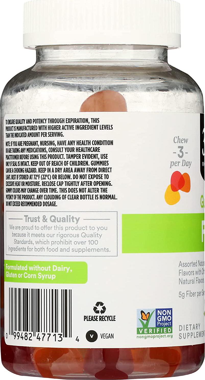 365 by Whole Foods Market, Fiber Gummy, 90 Count