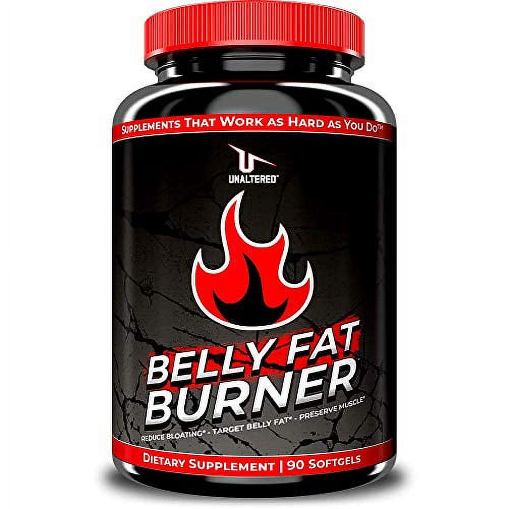 Belly Fat Burner for Men - Lose Abdominal Fat, Boost Metabolism, Support Lean Muscle - 90 Ct - 1 Month Supply