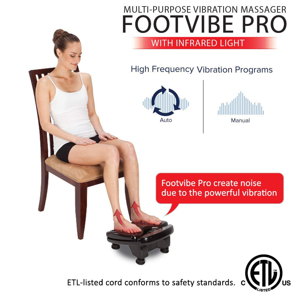 Footvibe Pro Foot Massager for Pain Relief U.S. Jaclean Inc. - FSA HSA Eligible