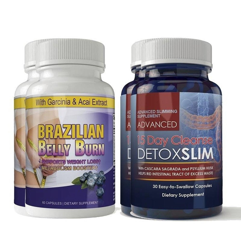 Brazilian Belly Burn and 15-Day Detox Combo Pack