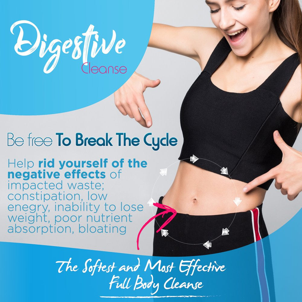 Digestive Cleanse - Ultimate Detox Formula - Restore and Maintain Regularity - Maximize Absorption of Vital Nutrients - Eliminate Waste Clogging Your Colon - Help Body Expel Toxins - 30 Servings